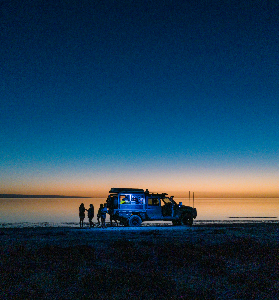 Car on beach